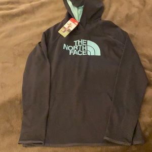 Dark grey north face hoodie